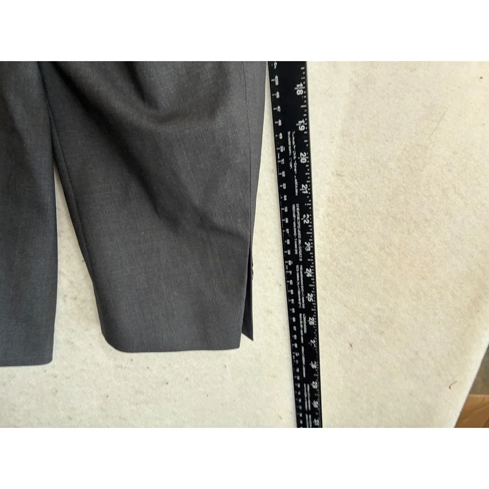 NWT Bar III Mens Slim Fit Power Stretch Suit Jacket Charcoal Gray Wool Blend 46R